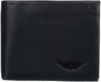 Black Raven Genuine Leather Bi-Fold Wallet by Maskino Leathers MASKINO ENTERPRISES 