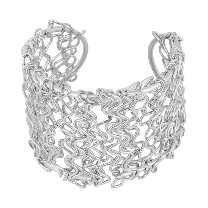 Aradhya Collections Party Wear Contemporary Silver Kada Bracelet for Girls/Women Imitation Jewellery Aradhya Jewellery 
