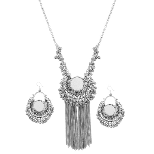 Aradhya Base Metal and Necklace With Earrings for Women Imitation Jewellery Aradhya Jewellery 