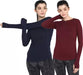 Ap'pulse Solid Women Round Neck Blue, Maroon T-Shirt (Pack of 2) T SHIRT sandeep anand 