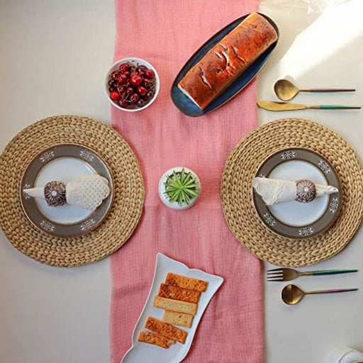 ONEarth Placemats - Water Reed (Kauna Grass) Set of 4 home essentials ONEARTH 