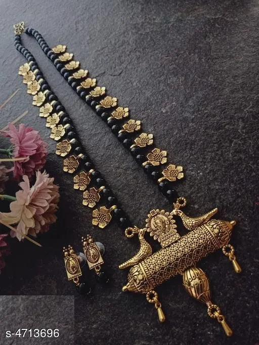 Women's Oxidised Gold Jewellery Set Artifical Jewellery Tandra’s Fashion Jewellery 