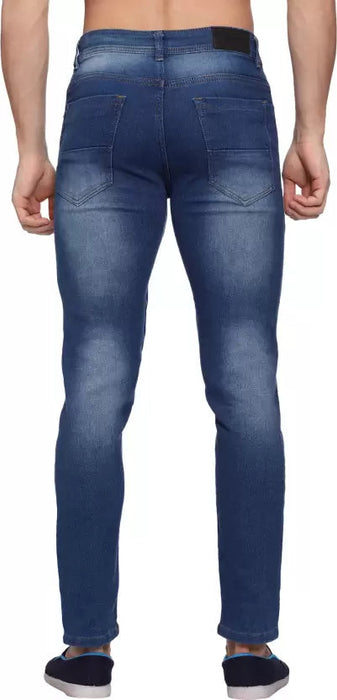 Slim Men Light Blue Jeans men's jeans Udayaan Apparels 