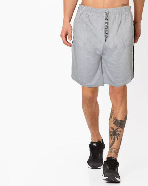 Solid Men Grey Regular Shorts Apparel & Accessories Vantar 