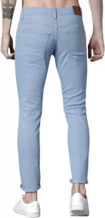 Regular Men Light Blue Jeans men's jeans Udayaan Apparels 