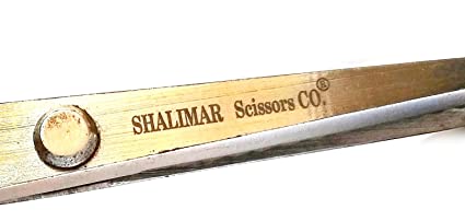 Shalimar Brand 9" Inches Professional Zig Zag Scissor for Cloth Fabric Cutting and Tailoring Work, Mild Steel, Ergonomic Grips, Ultra-Sharp, Pinking Shears for Sewing, Craft, Dressmaking, Fabrics Art and Craft scissors Shalimar 