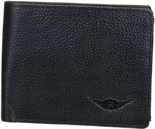 Onyx Black Genuine Leathers Bi-Fold Wallet by Maskino Leathers MASKINO ENTERPRISES 