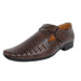 Somugi Men's Brown Velcro Roman Sandals made by Artificial Leather Formal Shoes Avinash Handicrafts 