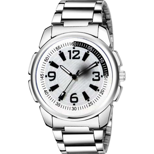 HRV Silver, Black New look SS Silver Men Watch watches Eglobe India 