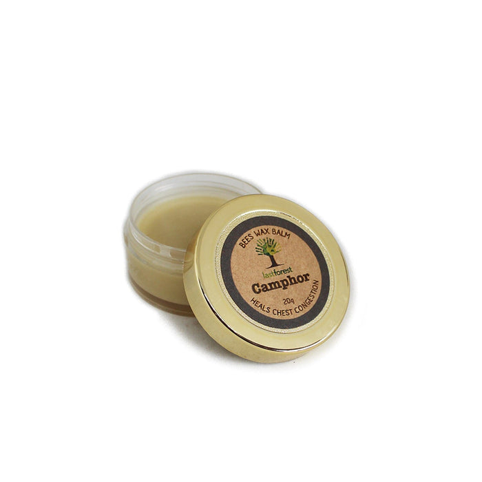 Last Forest Camphor Balm for relief from chest congestion, cold, allergies and sinus, 20g balms Ecosattvastore 