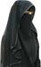 ilyana NOSEPIES Cotton Jersey Abaya With Hijab (Black) Apparel & Accessories ILYANA 