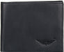 Sable Black Genuine Leather Bi-Fold Wallet by Maskino Leathers MASKINO ENTERPRISES 