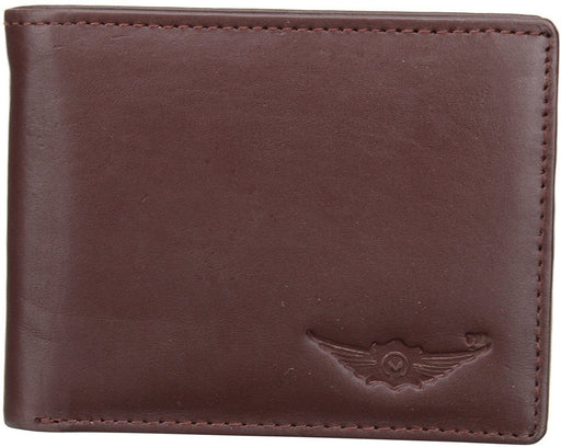 Pecan Brown Genuine Leather Wallet Bi- fold by Maskino Leathers MASKINO ENTERPRISES 