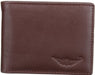 Pecan Brown Genuine Leather Wallet Bi- fold by Maskino Leathers MASKINO ENTERPRISES 