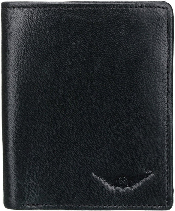 Black Pebble Genuine Leathers Wallet by Maskino Leathers MASKINO ENTERPRISES 