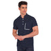 Vida Loca Navy Cotton Solid Slim Fit Half Sleeves Shirt For Men's Apparel & Accessories Accha jee online 