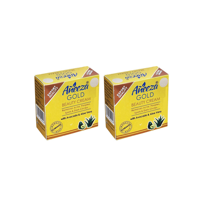 Aneeza Gold Beauty Cream - 20gm (Pack Of 2) Health And Beauty 