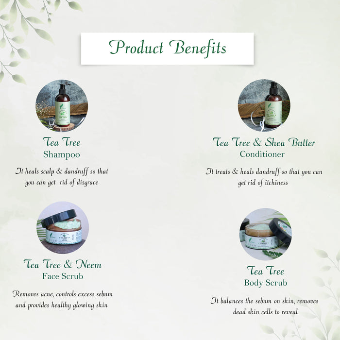 Customize Gift Box - The Personalised Gift Box for Tea Tree Lovers Personal Care FRESCIA 