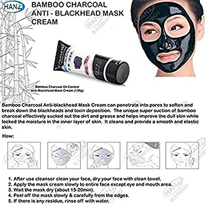 Aryshaa Charcoal Oil Control Anti-Acne Deep Cleansing Blackhead Remover Peel-Off Mask for Men and Women (130 g) Home & Garden Metroz Enterprises 