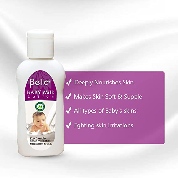 Bello Herbal Baby Milk Lotion 100 ML Pack of 2 Personal Care Bello Herbals 