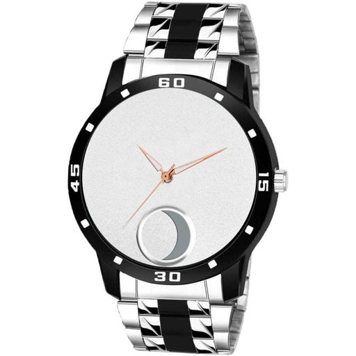 HRV Light Grey Dial New look SS Silver Men Watch watches Eglobe India 