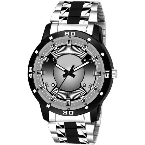 HRV Grey, Black Dial New look SS Silver Men Watch watches Eglobe India 