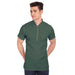 Vida Loca Green Cotton Solid Slim Fit Half Sleeves Shirt For Men's Apparel & Accessories Accha jee online 