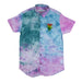 Fashion House Designer Wear Multicolor Half Hands Shirt( Pink::Blue::Green) Fashion House 