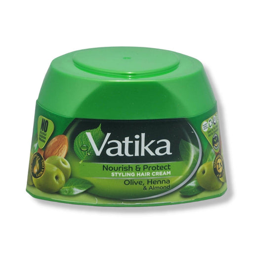 Vatika Nourish & Protect Styling Hair Cream with olive, henna and almond 140ml Hair Care SA Deals 