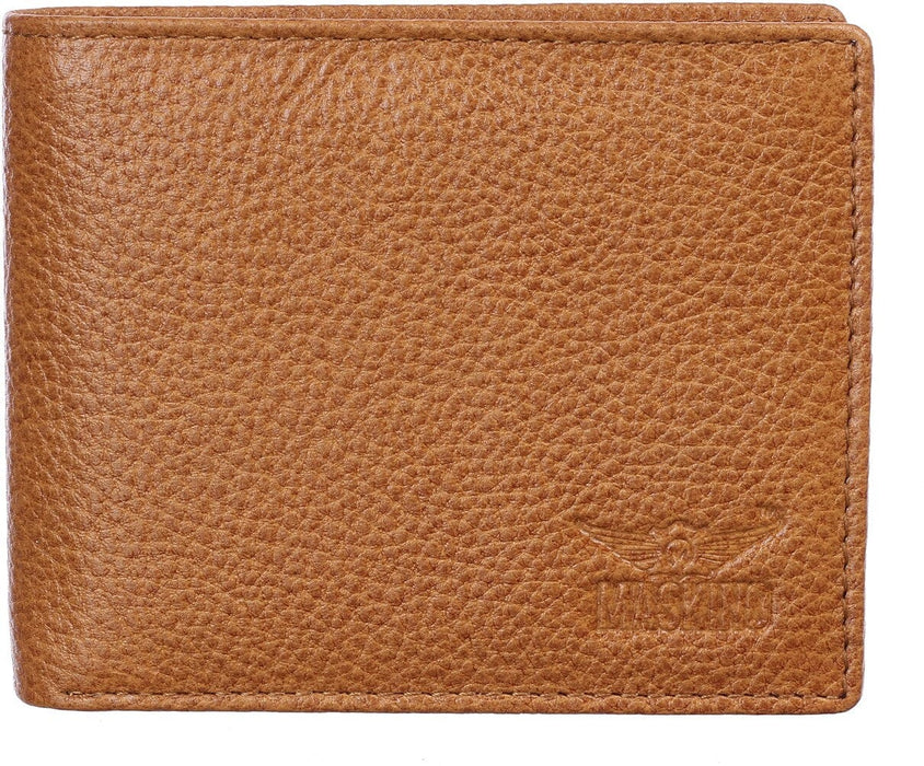 Small Coin Pocket Flap Stylish Wallet TAN MASKINO ENTERPRISES 