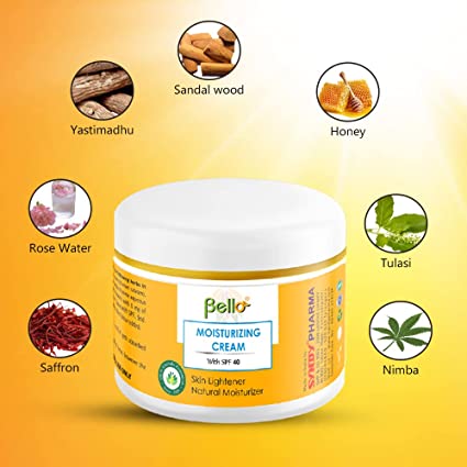 Bello Moisturizing Cream with SPF - 100g Personal Care Bello Herbals 