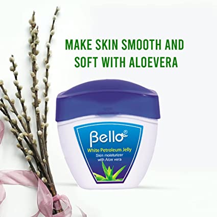 Bello White Petroleum Jelly 25 G Pack of 5 (all skin types) Personal Care Bello Herbals 