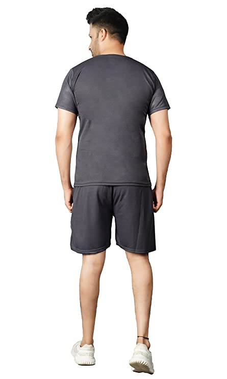 LIVENER T-Shirt & Shorts Set for Men Gym Wear Pranjal fashions 