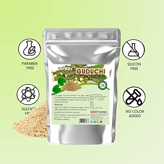 Guduchi Powder For Immunity Booster - 100 G pack of 2 Personal Care Bello Herbals 