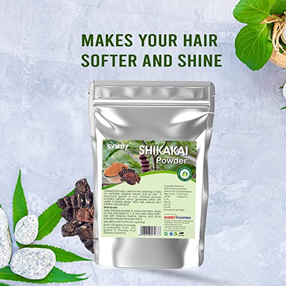 Shikakai Powder for Hair Care - 100 G pack of 2 Personal Care Bello Herbals 