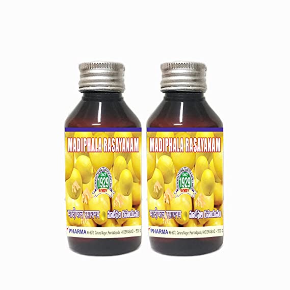 Madhiphala Rasayanam, Herbal digestive & Anti Vomiting Syrup, 100ml, Pack of 2 Personal Care Bello Herbals 