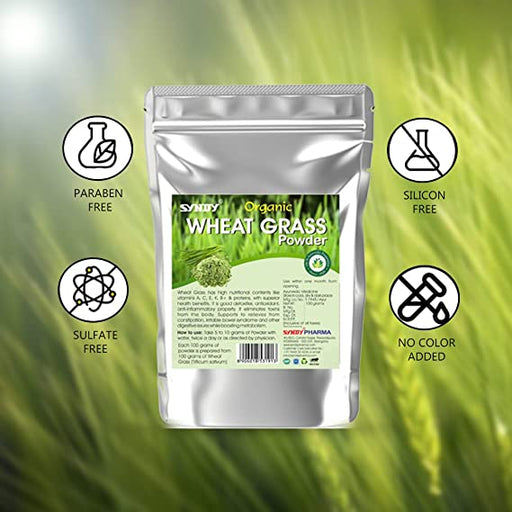 Organic Wheat Grass Powder for Immunity Booster - 100 G Personal Care Bello Herbals 