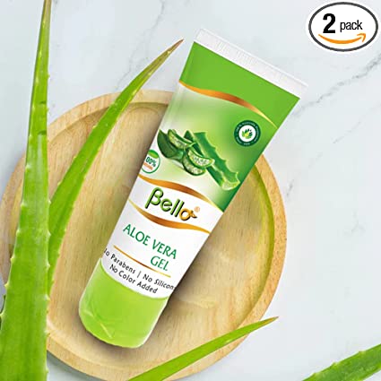 Bello Aloe Vera Gel for Skin Moisture pack of 2 Cosmetics Bello Herbals 