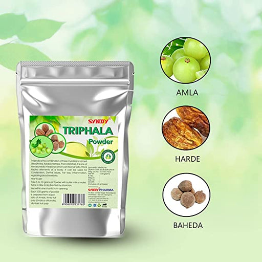 Triphala Powder for Digestive Disorders, 100 G Pack of 2 Personal Care Bello Herbals 