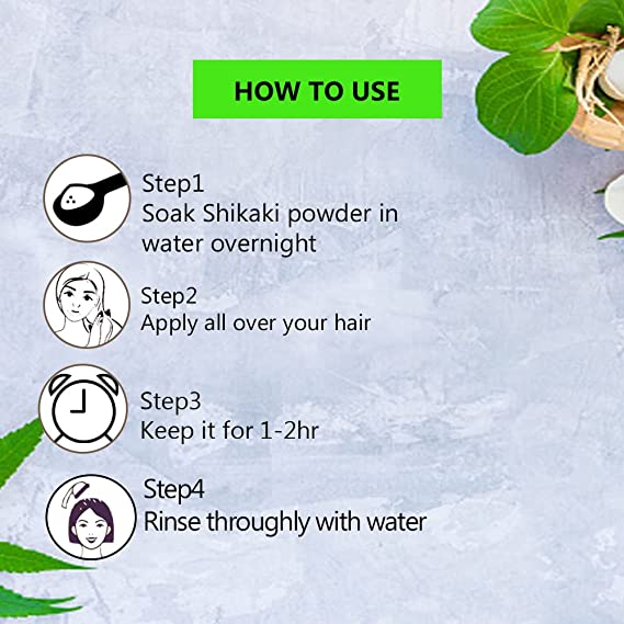Shikakai Powder for Hair Care - 100 G pack of 2 Personal Care Bello Herbals 