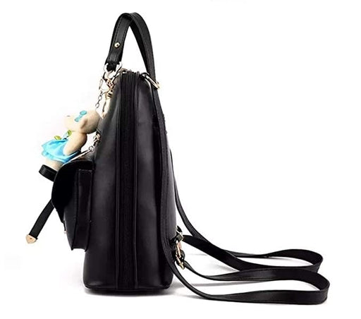 SaleBox P.U. Leather Bagpack for Girls/Women's Bagpack/School Bag/Casual Bagpack for School & College Girls bag Salebox 