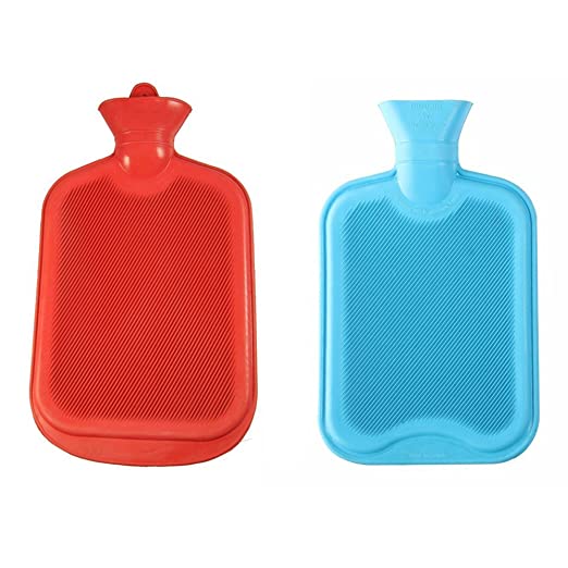 Aryshaa Hot Water Pain Relief Rubber Bag/Bottle 2 Pieces Metroz Enterprises 