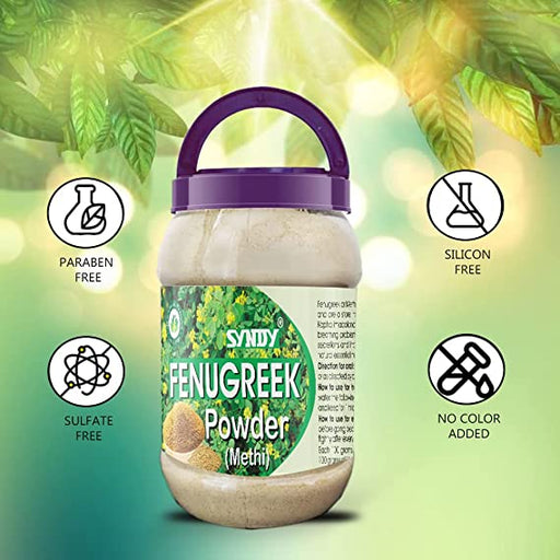 Syndy Fenugreek Powder (Methi) for Hair & Skin- 500 G Personal Care Bello Herbals 