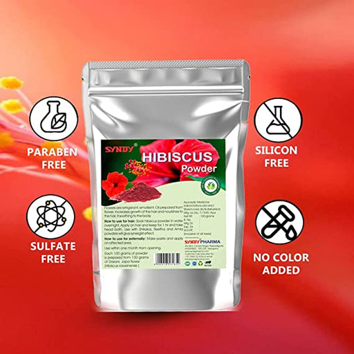 Hibiscus Powder for Hair & Skin - 100 G Personal Care Bello Herbals 