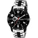 HRV Black, White Dial New look SS Silver Men Watch watches Eglobe India 
