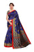 SVB SAREE Women's Blue colour Beautifull Saree SAREES SVB Sarees 