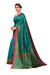 SVB SAREE Women's Green colour Beautifull Saree SAREES SVB Sarees 
