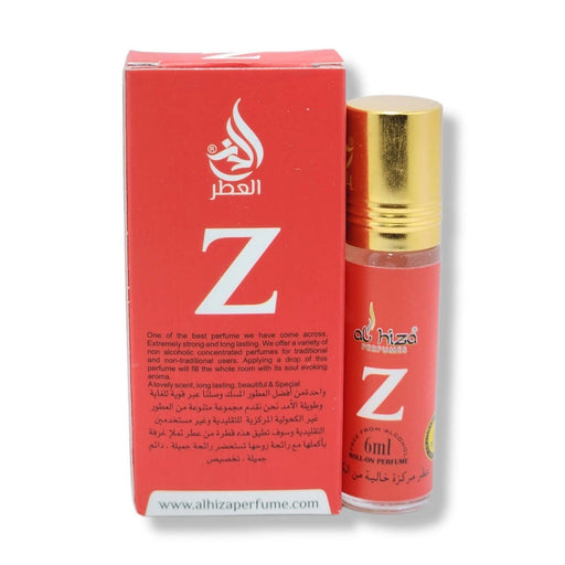Al hiza perfumes Z Roll-on Perfume Free From Alcohol 6ml (Pack of 6) Perfume SA Deals 