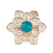 JFL - Jewellery for Less Latest Gold Tone Floral Leaf Design Adjustable Finger Ring for Women & Girls. JFL 