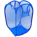 Aryshaa Polyester Net Foldable Laundry Basket, Bag for Cloth Storage (Standard, Multicolour) Home & Garden Metroz Enterprises 